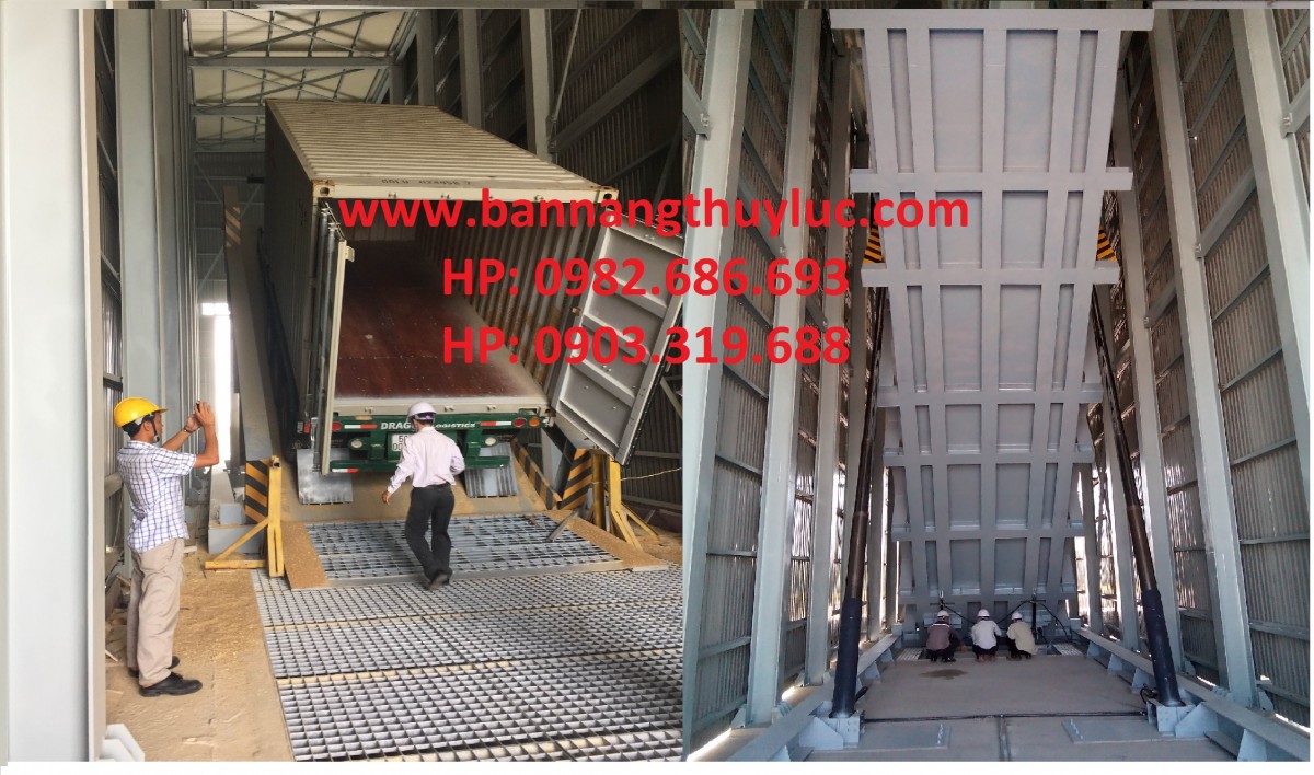Bàn nâng xe container - Công Ty TNHH Hodan Việt Nam