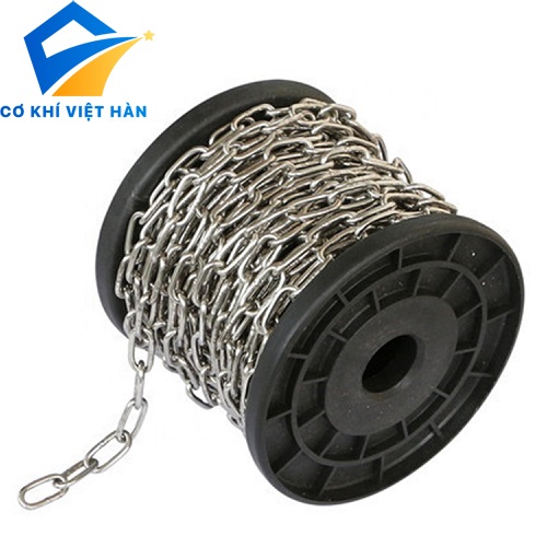 Dây xích inox SUS 201-304-316-316L - Cơ Khí Việt Hàn - Công Ty TNHH Đầu Tư Thương Mại Sản Xuất Và Xuất Nhập Khẩu Việt Hàn