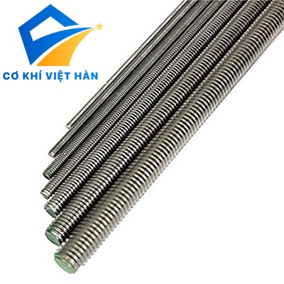 Ty ren inox M6x1000mm - Cơ Khí Việt Hàn - Công Ty TNHH Đầu Tư Thương Mại Sản Xuất Và Xuất Nhập Khẩu Việt Hàn