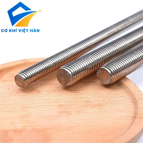 Ty ren inox M8x1000mm - Cơ Khí Việt Hàn - Công Ty TNHH Đầu Tư Thương Mại Sản Xuất Và Xuất Nhập Khẩu Việt Hàn