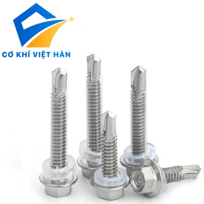 Vít bắn tôn tự khoan inox Din7504K - Cơ Khí Việt Hàn - Công Ty TNHH Đầu Tư Thương Mại Sản Xuất Và Xuất Nhập Khẩu Việt Hàn