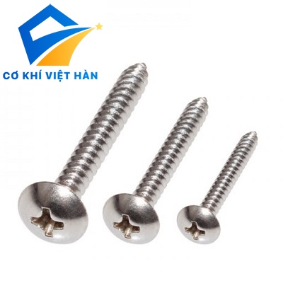 Vít gỗ đầu dù inox Din 7984C - Cơ Khí Việt Hàn - Công Ty TNHH Đầu Tư Thương Mại Sản Xuất Và Xuất Nhập Khẩu Việt Hàn