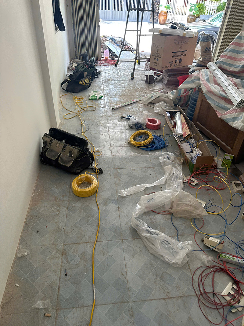 Hình ảnh trước khi vệ sinh