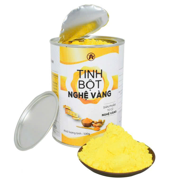 Tinh bột nghệ vàng - Công Ty TNHH Dược Hoàng Kỳ