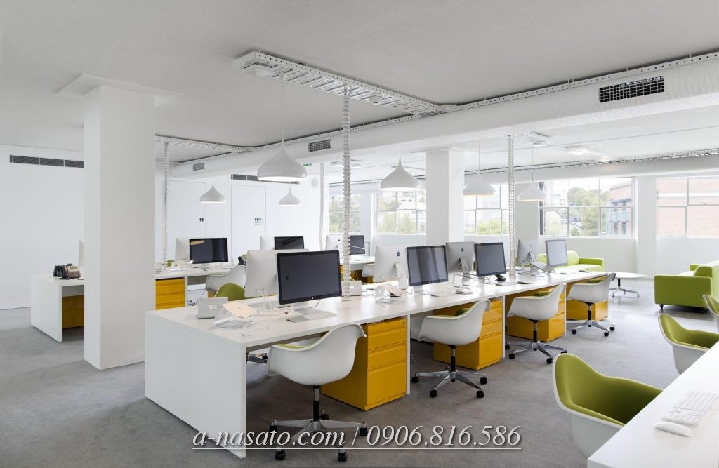 Thi công thiết kế nội thất văn phòng - Công Ty CP A-NASATO