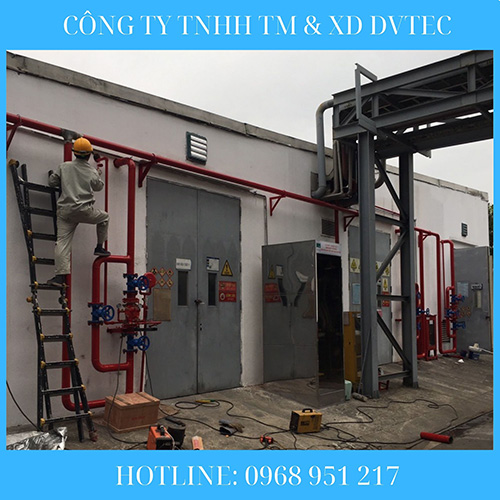 Bảo dưỡng hệ thống PCCC - Nhà Thầu Cơ Điện DVTEC - Công ty TNHH Thương Mại Và Xây Dựng DVTEC