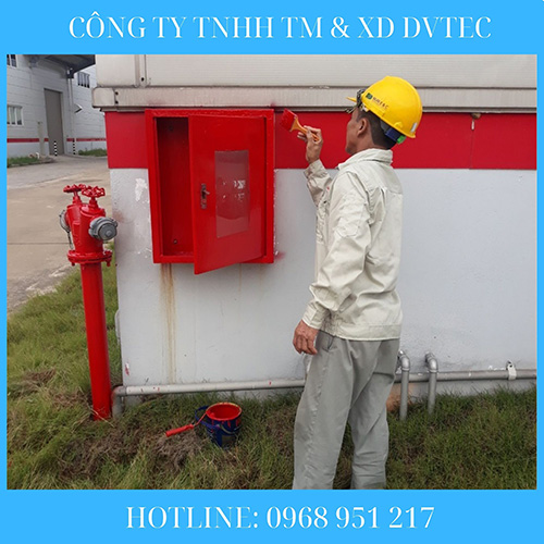 Bảo dưỡng hệ thống PCCC - Nhà Thầu Cơ Điện DVTEC - Công ty TNHH Thương Mại Và Xây Dựng DVTEC