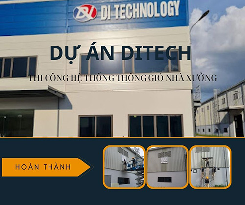 Công ty DITECH Bắc Ninh - Nhà Thầu Cơ Điện DVTEC - Công ty TNHH Thương Mại Và Xây Dựng DVTEC