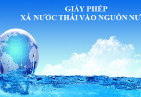 Lập giấy phép xả thải - Môi Trường Hợp Nhất - Công Ty Cổ Phần Xây Dựng Và Công Nghệ Môi Trường Hợp Nhất
