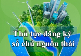 Thủ tục đăng kí sổ chủ nguồn thải - Môi Trường Hợp Nhất - Công Ty Cổ Phần Xây Dựng Và Công Nghệ Môi Trường Hợp Nhất