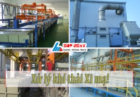 Xử lý khí thải xi mạ - Môi Trường Hợp Nhất - Công Ty Cổ Phần Xây Dựng Và Công Nghệ Môi Trường Hợp Nhất