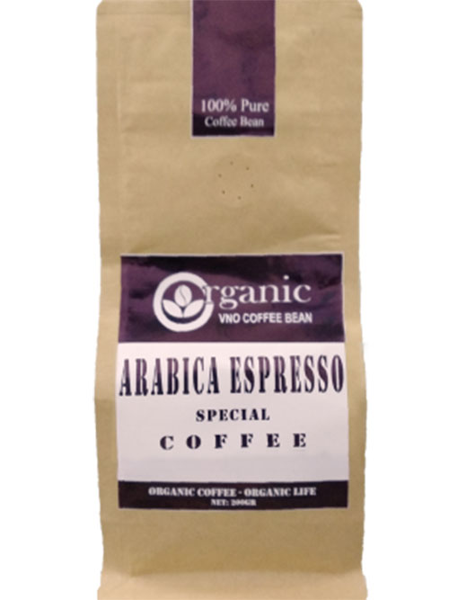 Cà phê Arabica Espresso - Organic Coffee Bean - Công Ty TNHH Việt Nam Organic Coffee Bean