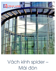 Vách kính spider - Công Ty TNHH Cơ Khí Xây Dựng Châu Anh