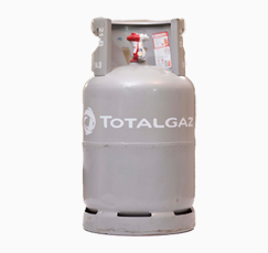 Bình gas Totalgaz xám 12kg - Cửa Hàng Gas Nguyên Triều