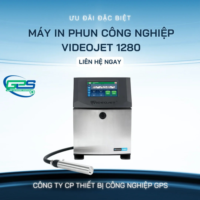 Máy in phun Date công nghiệp Videojet 1280