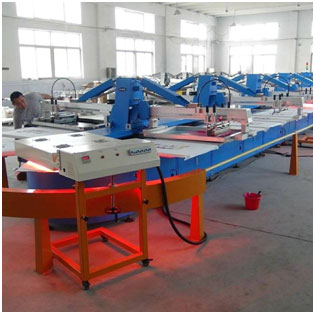 Máy in lụa tự động oval đa màu - VPĐD Nhà máy sản xuất Thiết bị ngành in HENGJINDING - Qingdao