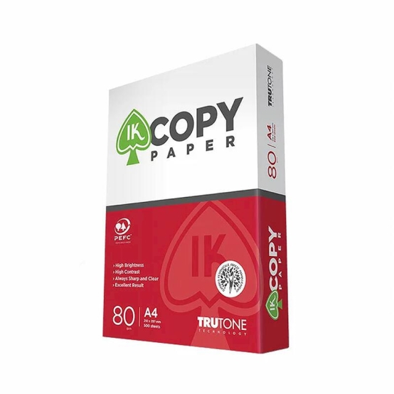 Giấy IK Copy 80 A4 - Giấy Thu Trang - Công Ty TNHH Thương Mại Dịch Vụ Giấy Thu Trang