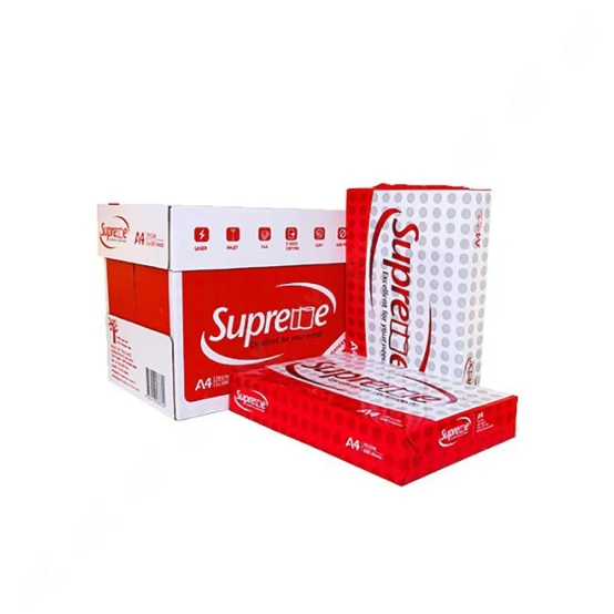 Giấy Supreme 70 khổ A4 - Giấy Thu Trang - Công Ty TNHH Thương Mại Dịch Vụ Giấy Thu Trang