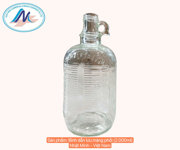 Bình dẫn lưu màng phổi 2000ml