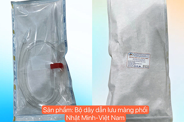 Bộ dây dẫn lưu màng phổi - Công Ty TNHH Thương Mại Và Thiết Bị Y Tế Nhật Minh