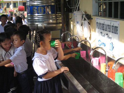 Xử lý nước cấp cho trường học