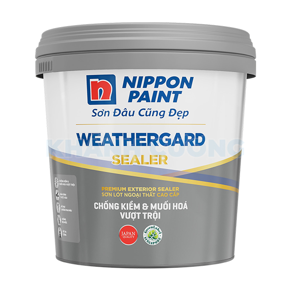 Sơn lót ngoại thất Nippon WeatherGard Sealer