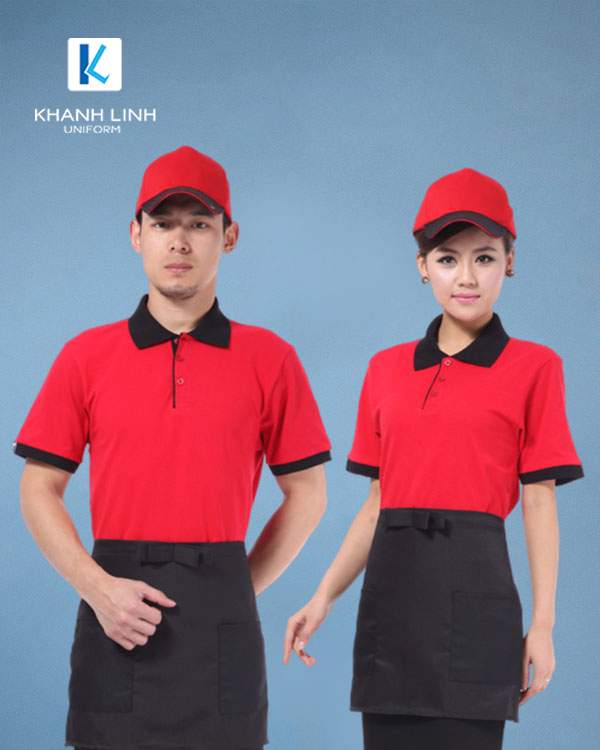 Đồng phục nhân viên cafe - Công Ty TNHH SX & TM Golden Way Việt Nam