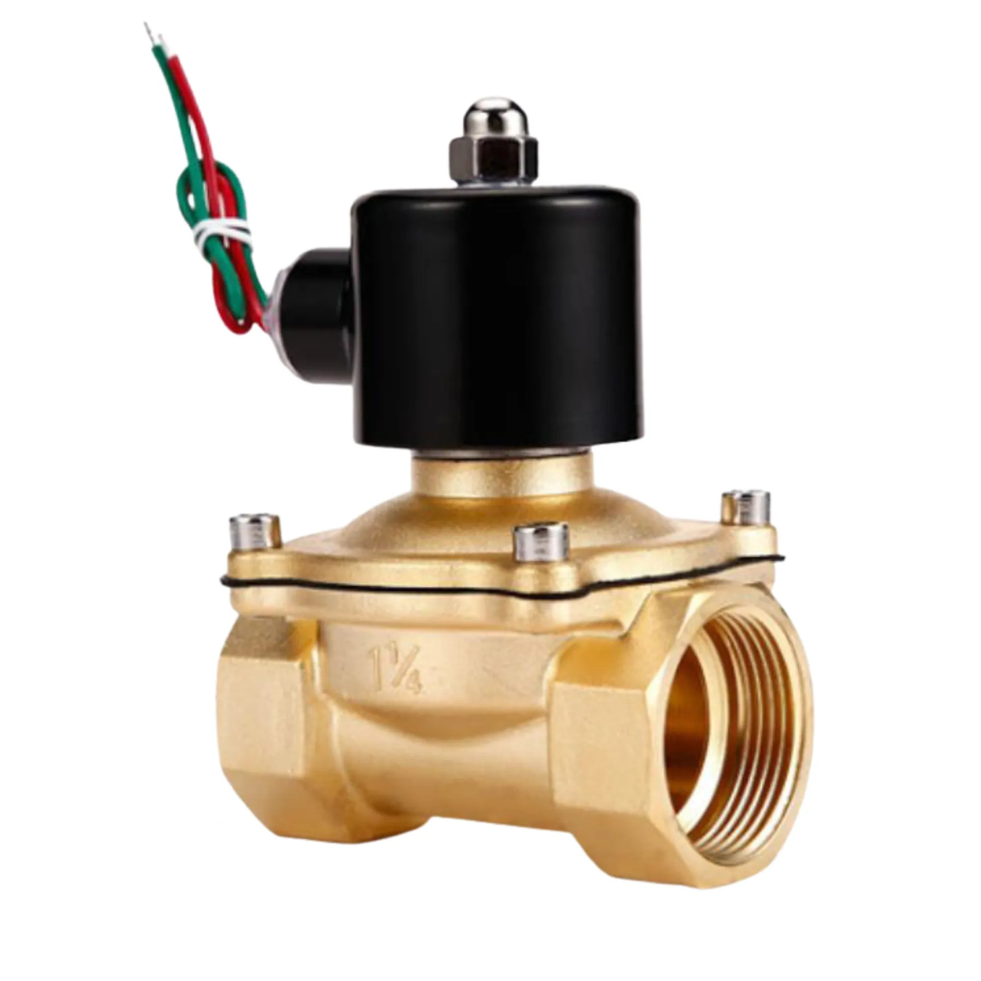 Van điện tử DN20 thân đồng