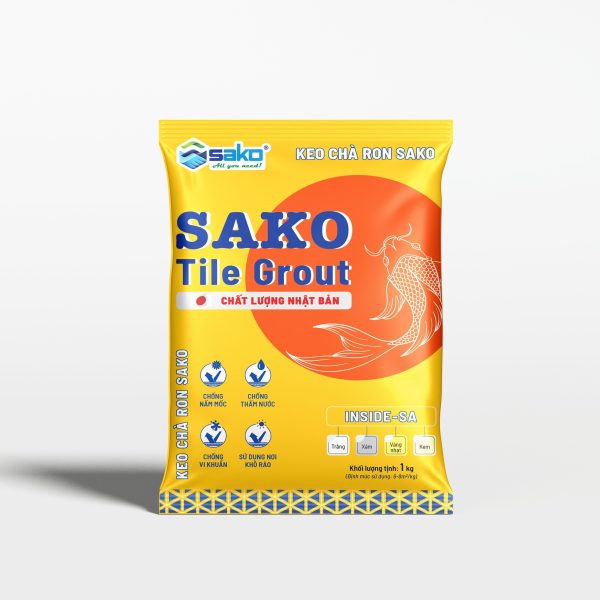 Keo chà ron SaKo Tile Grout (Inside-SA) - Chi Nhánh 2 - Gạch Bê Tông Nhẹ AAC HCM - Công Ty TNHH SAKO Việt Nam