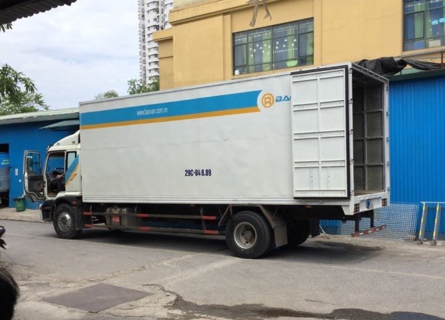 Xe tải thùng kín - Vận Tải Bảo Vận - Công Ty TNHH Dịch Vụ Logistics Bảo Vận