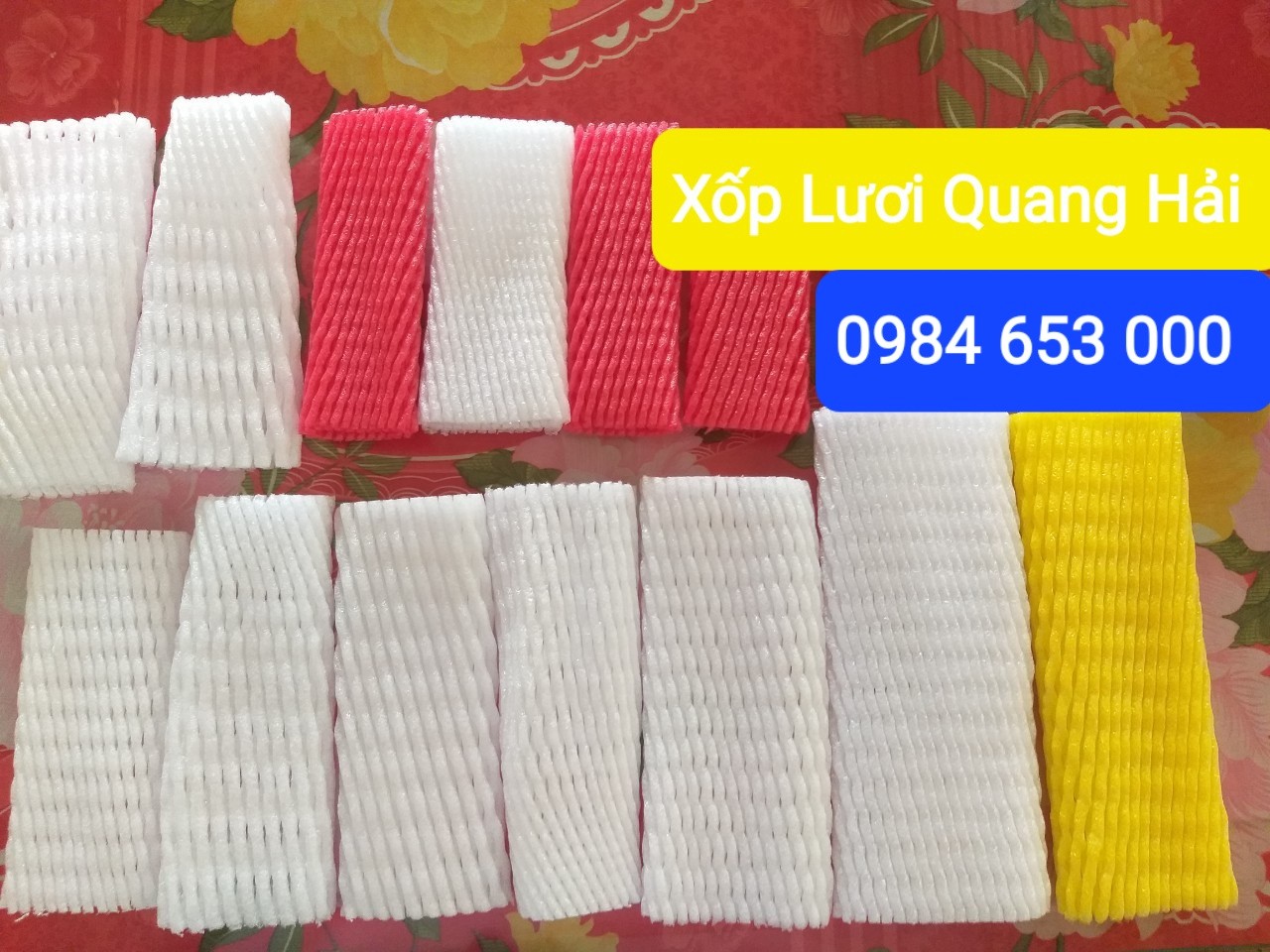 Lưới bọc trái cây đủ màu