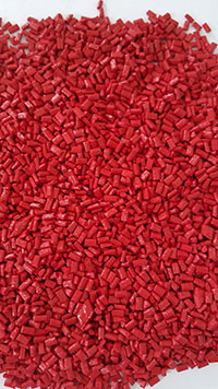 Hạt nhựa PA6 màu đỏ