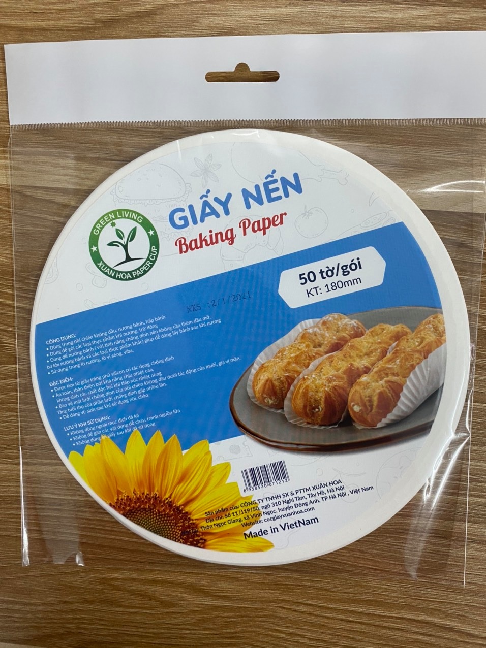 Giấy nến - Cốc Giấy Xuân Hoa - Công Ty TNHH Sản Xuất Và Phát Triển Thương Mại Xuân Hoa