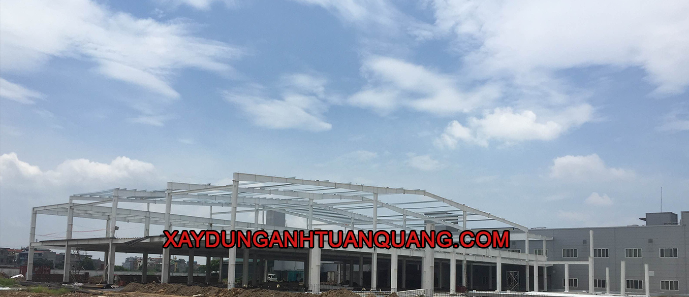 Thi công nhà thép tiền chế