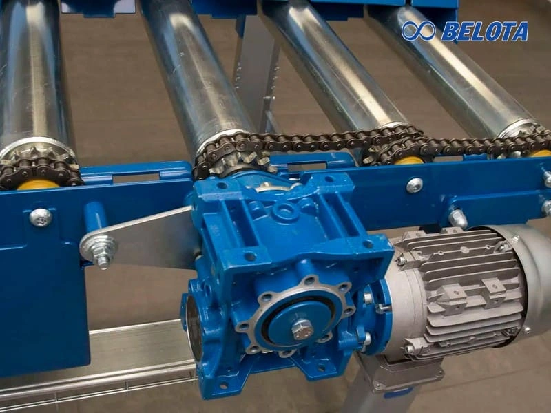 Băng tải con lăn xích