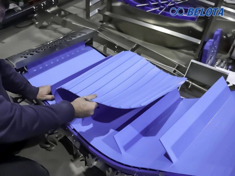 Băng tải gân PVC