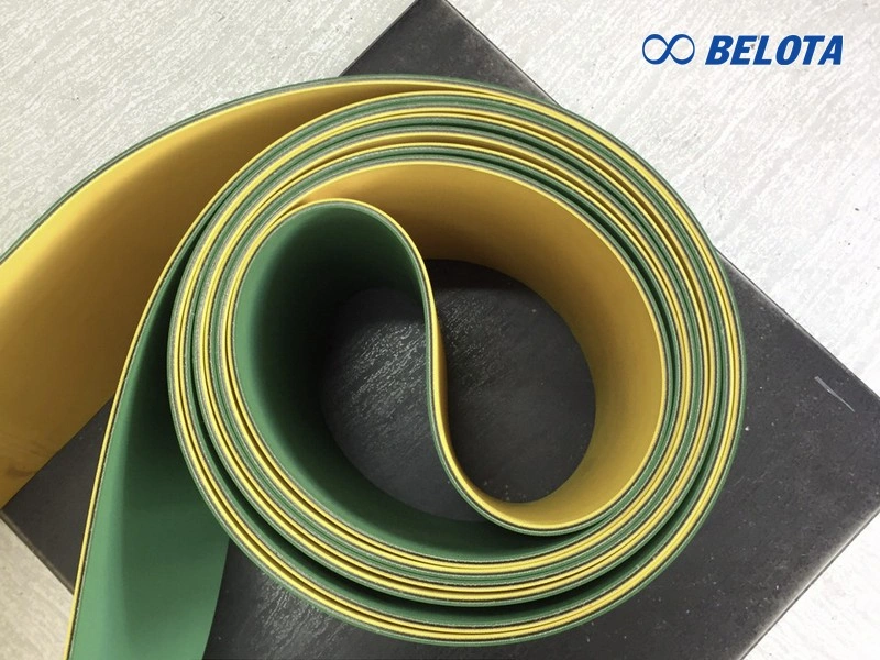 Dây đai dẹt xanh vàng