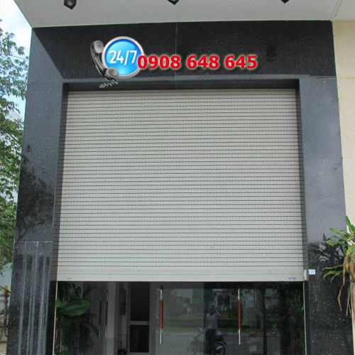 Cửa cuốn Đức có khe thoáng
