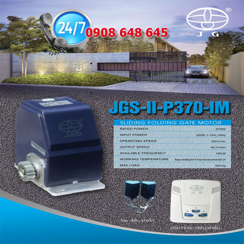 Motor cửa cổng lùa JG