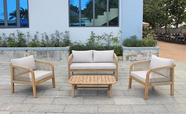 Bộ bàn ghế sofa Romario - Đồ Ngoại Thất Kỹ Nghệ ECO TECH - Công Ty TNHH Kỹ Nghệ ECO TECH