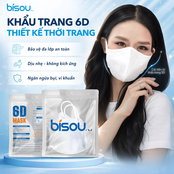 Khẩu trang người lớn 6D