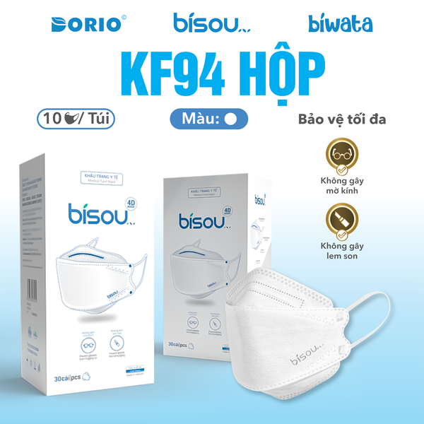 Khẩu trang người lớn KF94 hộp