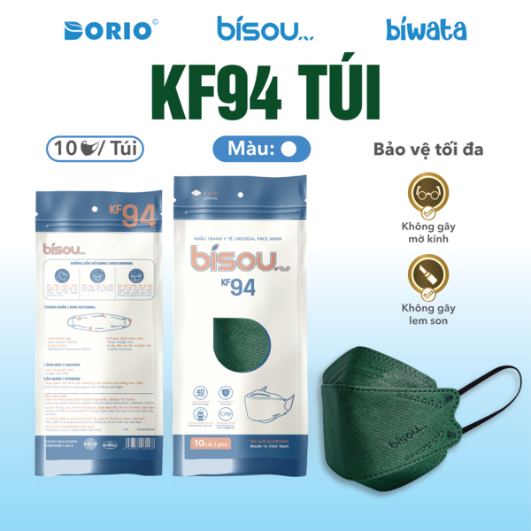 Khẩu trang người lớn KF94 túi