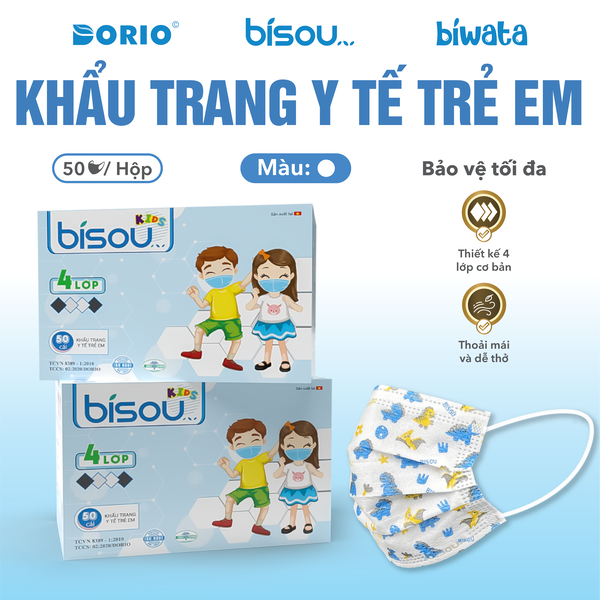 Khẩu trang trẻ em y tế