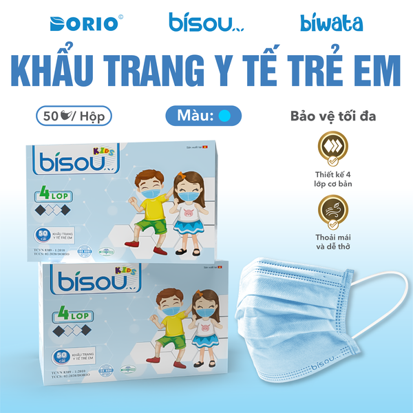 Khẩu trang trẻ em y tế