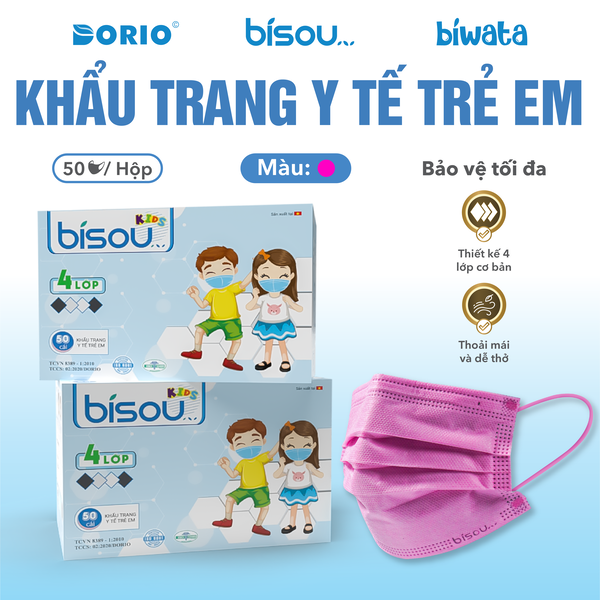 Khẩu trang trẻ em y tế