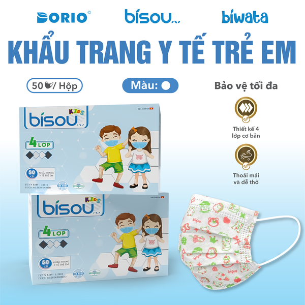 Khẩu trang trẻ em y tế