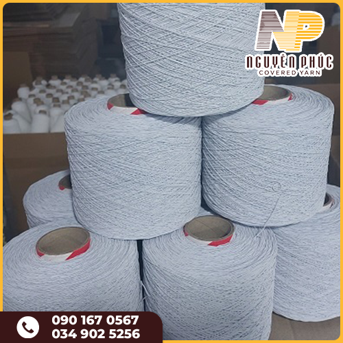 Chỉ thun bọc sợi - Chỉ Thun Và Chỉ May Nguyên Phúc - Công Ty TNHH Chỉ Sợi Nguyên Phúc