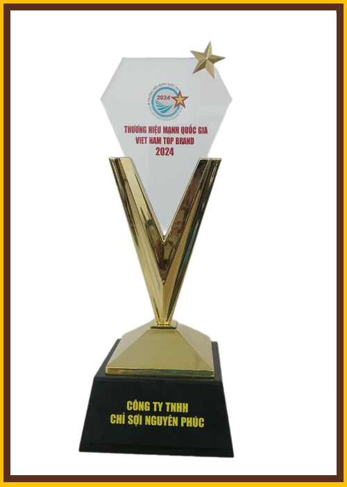 Thương hiệu mạnh Quốc gia 2024 - Chỉ Thun Và Chỉ May Nguyên Phúc - Công Ty TNHH Chỉ Sợi Nguyên Phúc