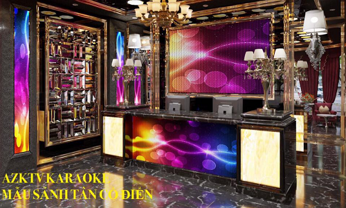 Thiết kế thi công nội thất phòng hát - Thiết Kế Nội Thất Karaoke - Công Ty Cổ Phần Giải Trí AZKTV